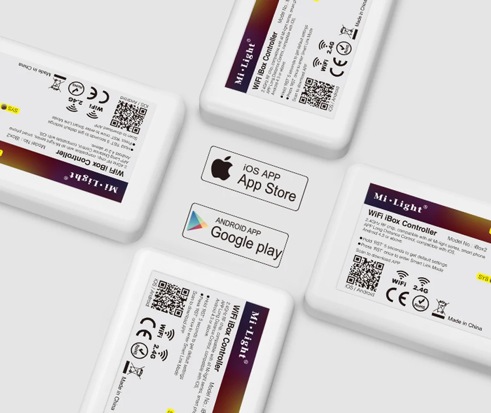 Mi светильник WiFi iBox светодиодный контроллер умный ночной Светильник 2,4G беспроводной WiFi rgb контроллер для Mi светильник RGBW WW светодиодный светильник