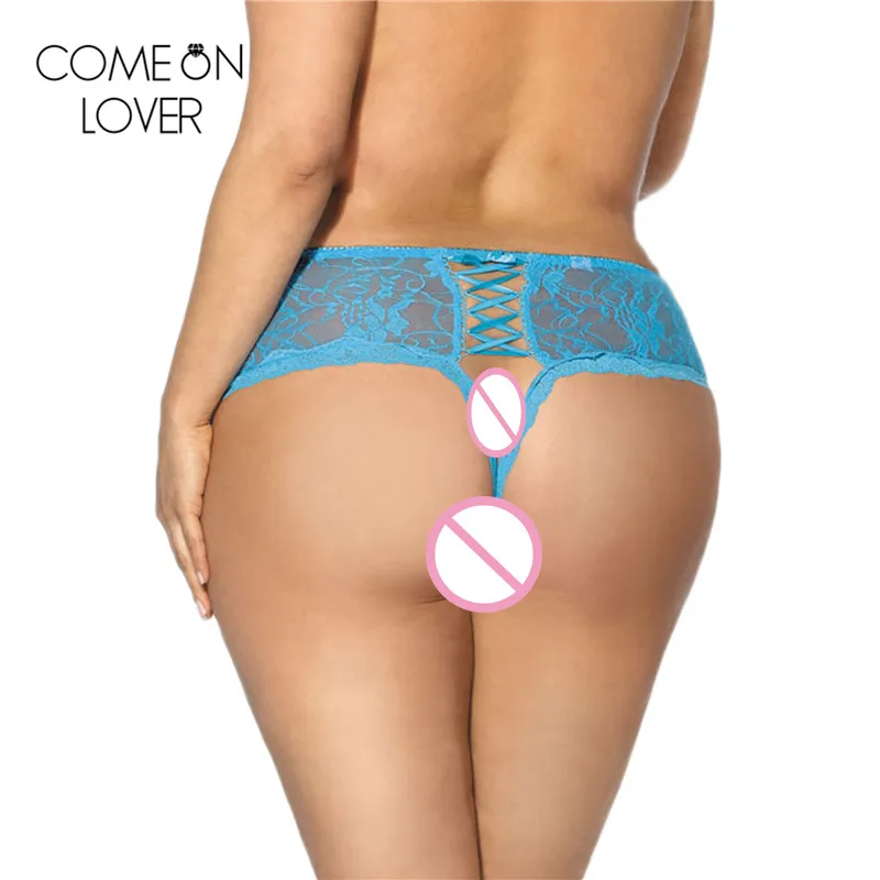Comeonlover, бандаж, большой размер, 6XL, сексуальное нижнее белье, трусики, выдалбливают, кружево, женские трусы,, женские трусы, трусики PL5011