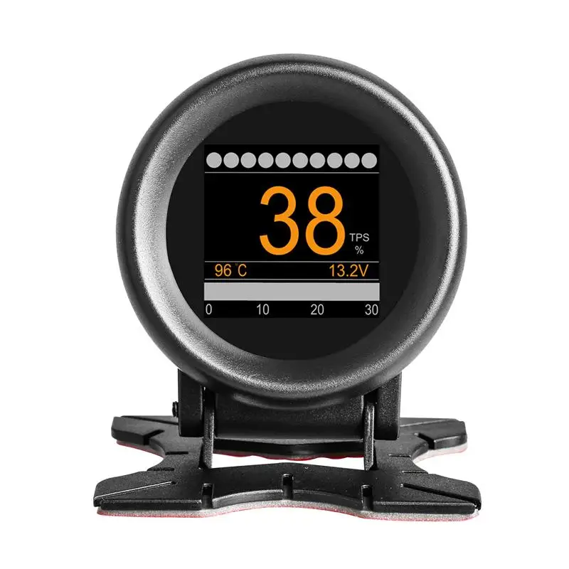 Сканер OBD HUD Инструменты диагностики автомобиля OBD2 II ElM 327 1 5 цифровой турбо Разгон