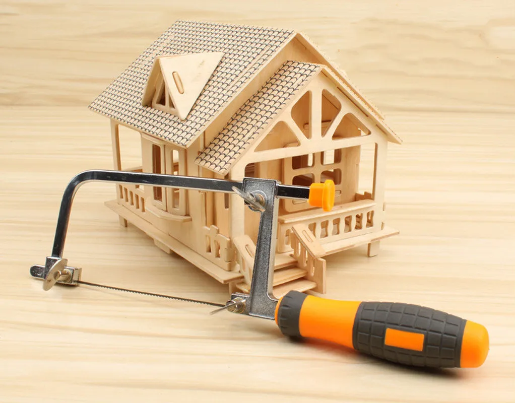 Маленькая мини пила с цветком u образная проволочная бантом