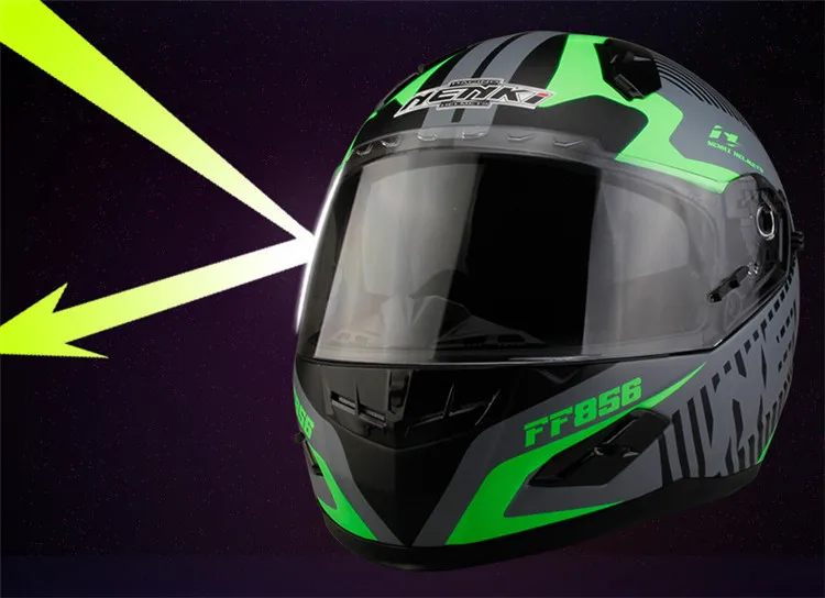 NENKI Стекловолоконный мотоциклетный шлем с полным лицом Capacete da Motocicleta Cascos Para Moto Casque cask 856-3 руля гоночные шлемы