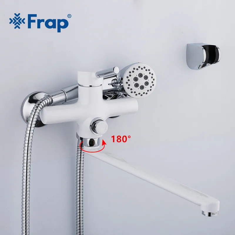 Frap, Новое поступление, 1 набор, набор для ванной комнаты, смесители для ванны, душевой кран, набор для ванной, смеситель для ванны, водопад, душевая головка, F2244-8