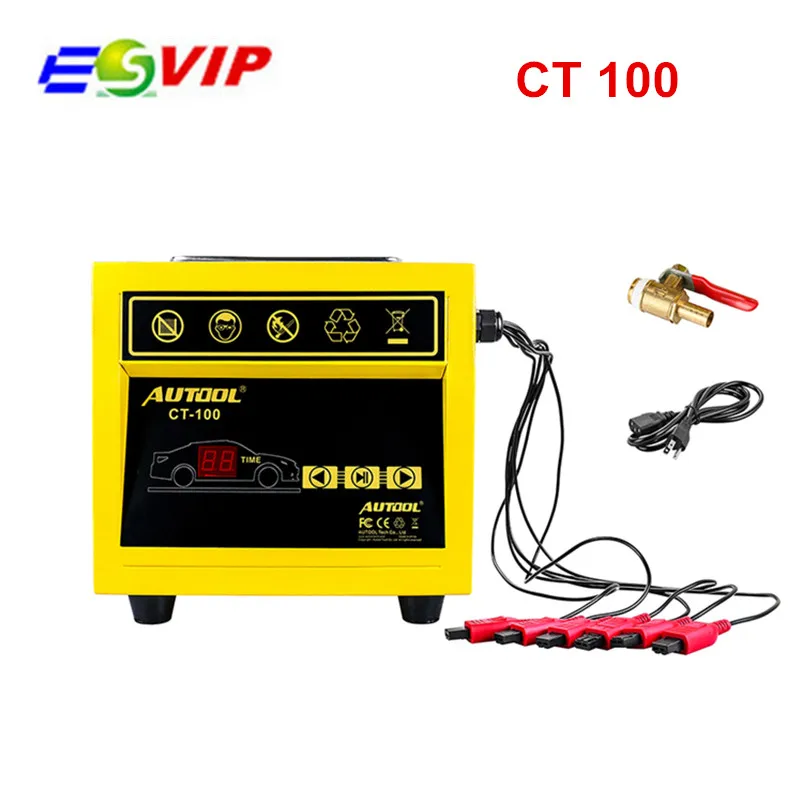 AUTOOL CT100 Профессиональный Универсальный gasonline автомобильный Мотоцикл Авто