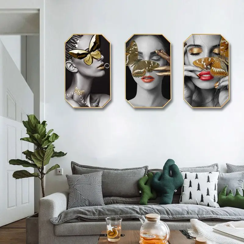 Современная Простота INS украшение для дома Настройка отеля ресторан росписи