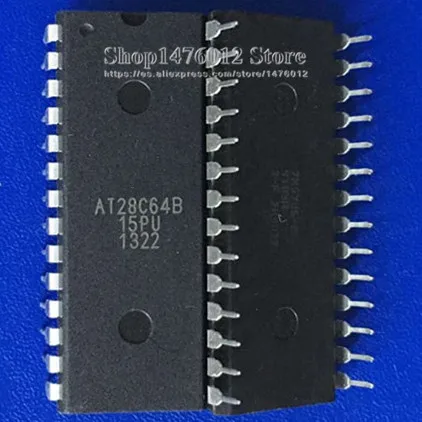 1 шт./лот AT28C64B-15PU AT28C64B-15PC AT28C64 AT28C64B DIP-28 | Электронные компоненты и принадлежности