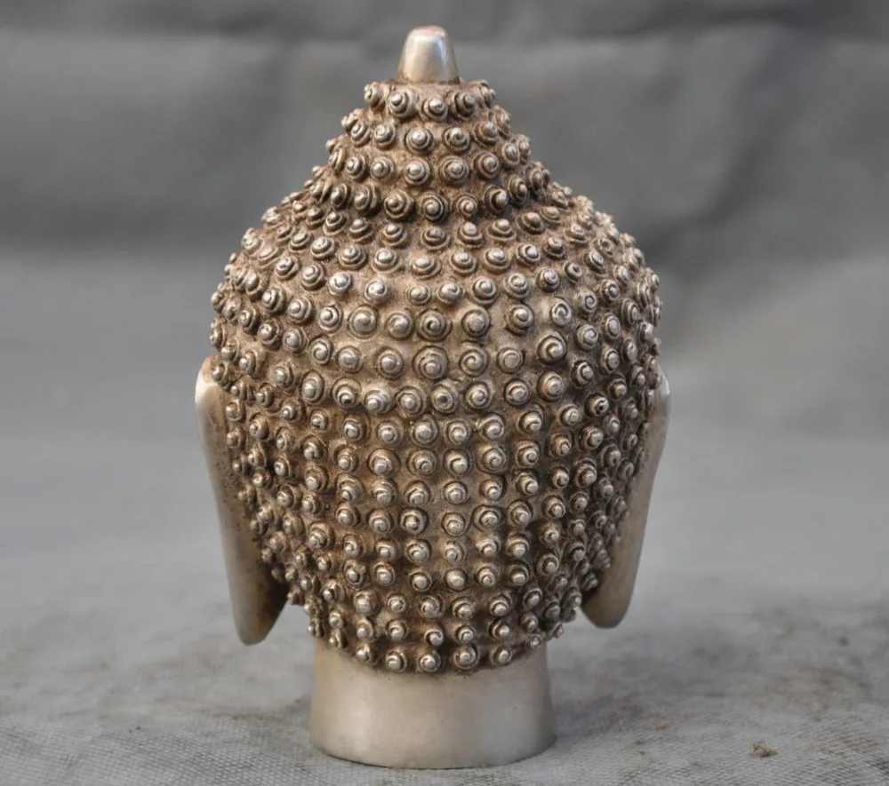 Украшение бронзовые фабричные магазины тибетское серебряное искусство голова