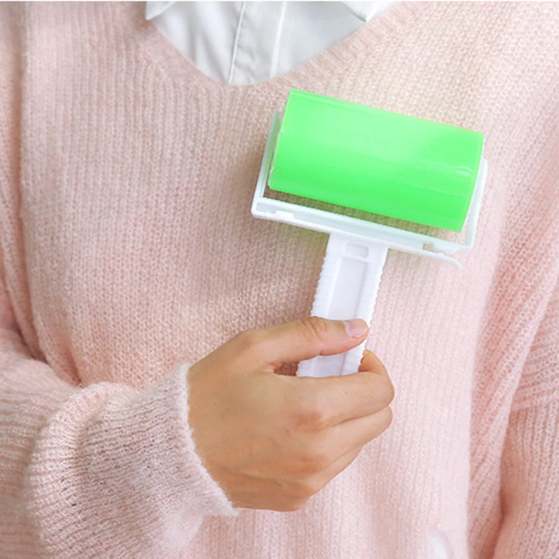 1 шт. салфетка для уборки пыли Приклеивание ворсинок ролик Многоразовые Уборка