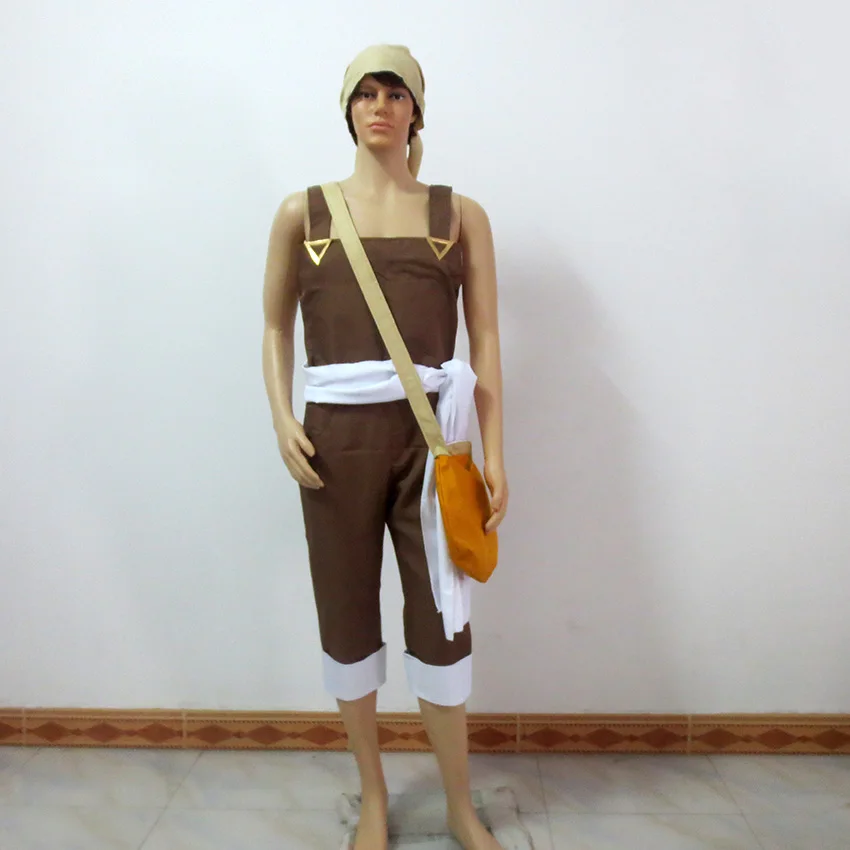 One piece Usopp Cosplay Costume Custom-made Any Size | Тематическая одежда и униформа