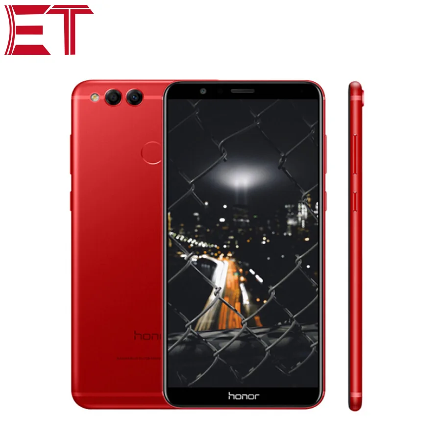 Мобильный телефон 5,9" Honor 7X, 4G LTE, 4 Гб ОЗУ, 64 Гб ПЗУ, Восьмиядерный телефон HiSilicon Kirin 659, Мп+ МП