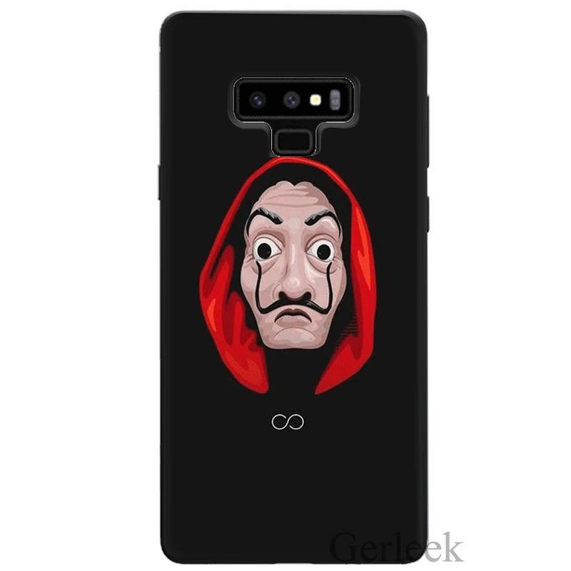 Чехол из ТПУ Desxz La Casa De Papel для Samsung Galaxy A70 A50 A40 A10 A30 A9 A7 A8 A6 A5 A3 J6|Чехлы-накладки| |
