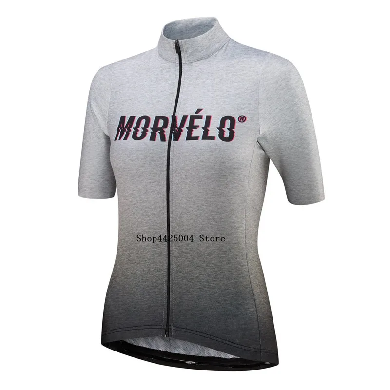 Женская одежда для велоспорта Morvelo верхняя из Джерси с коротким рукавом горной