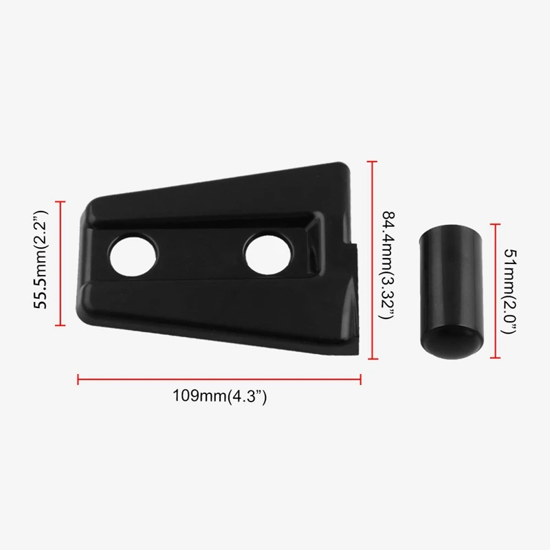 4Pcs/Set Door Hinge Cover For Jeep Wrangler Jk Unlimited 4Door 2007- 2017 | Автомобили и мотоциклы
