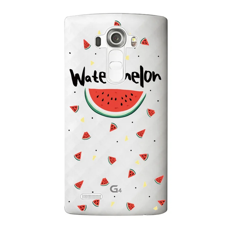 Мягкий прозрачный чехол из ТПУ для LG G3 G4 G5 V10 K3 K4 K5 K8 K10 2017 Флора ананас Бесплатная
