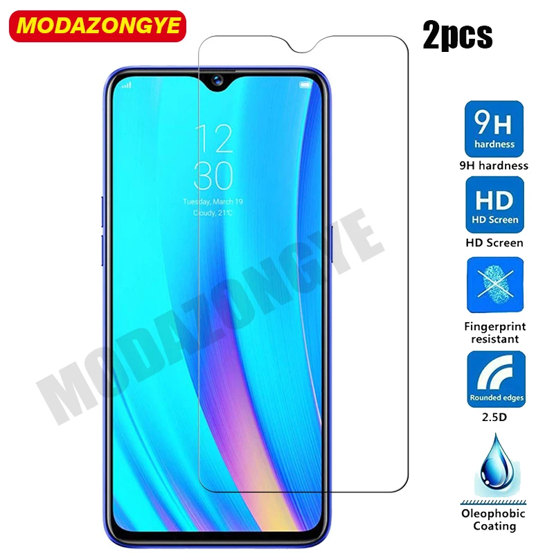 Закаленное стекло для Oppo Realme 3 Pro 2 шт. защитная пленка экрана RMX1851 Realme3Pro|Защитные