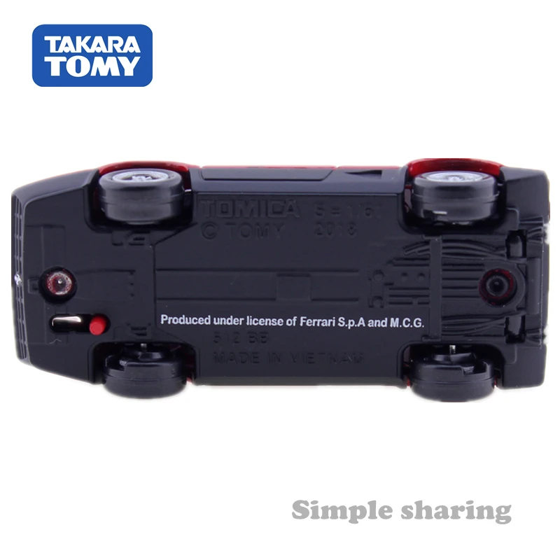 Takara Tomy Tomica литой Премиум Ferrari 512BB автомобиль № 17 масштаб 1:61 коллекция моделей