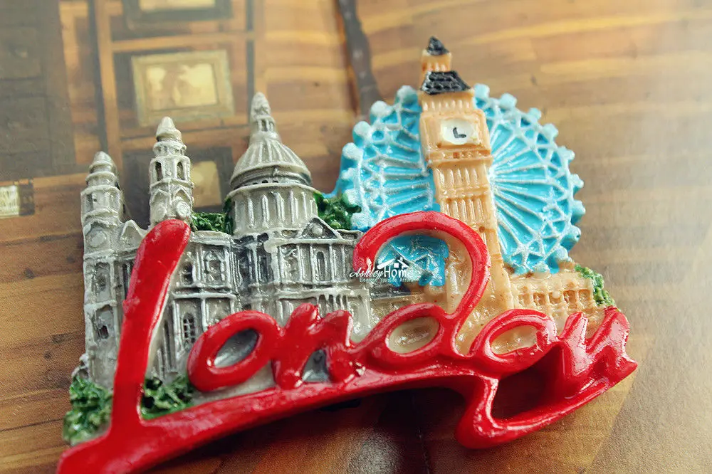 Памятники Лондона Великобритании туристический сувенир для путешествий 3D