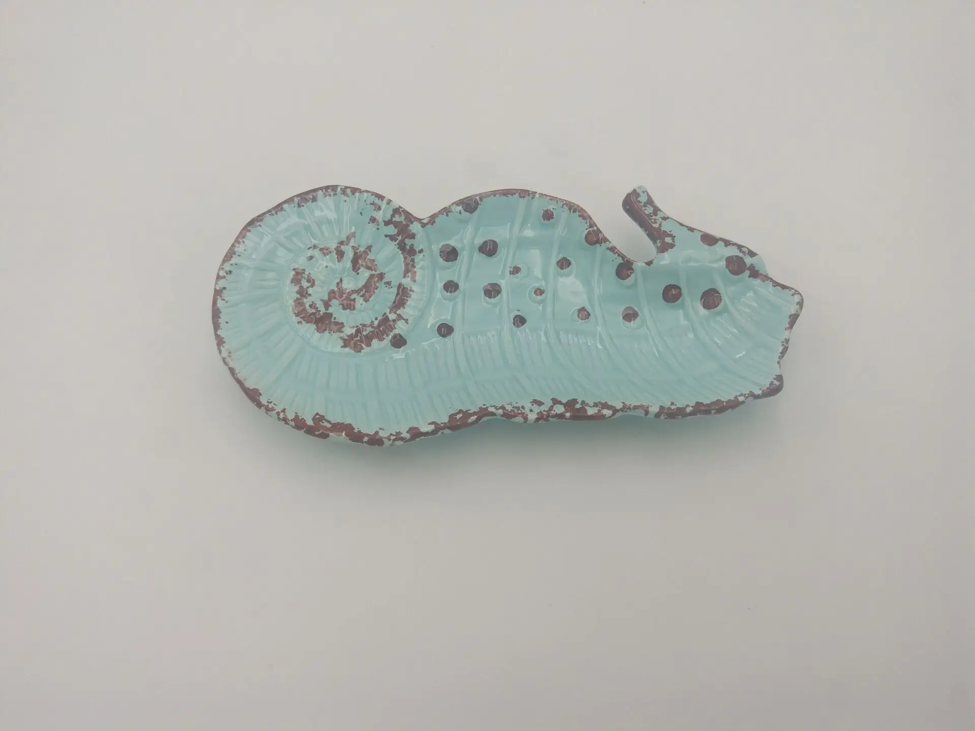 Seahorse Креативная средиземноморская мода, Керамическая маленькая Фруктовая тарелка, десертная коробочка, мыльница, морская звезда, тарелка, посуда, тарелка для сушеных фруктов - Цвет: Seahorse