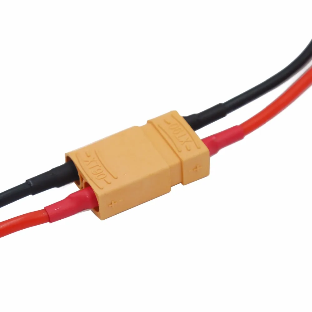 5 пар/лот XT90 RC кабельный разъем для аккумулятора штекер с 14AWG силиконовой