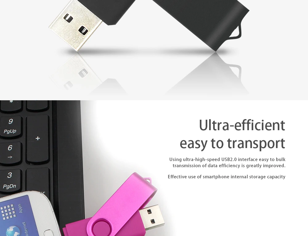 Смартфон с usb флеш-накопителем, флеш-накопитель, 4 ГБ, 8 ГБ, 16 ГБ, 32 ГБ, 64 ГБ, OTG, внешний накопитель, micro usb, карта памяти для samsung