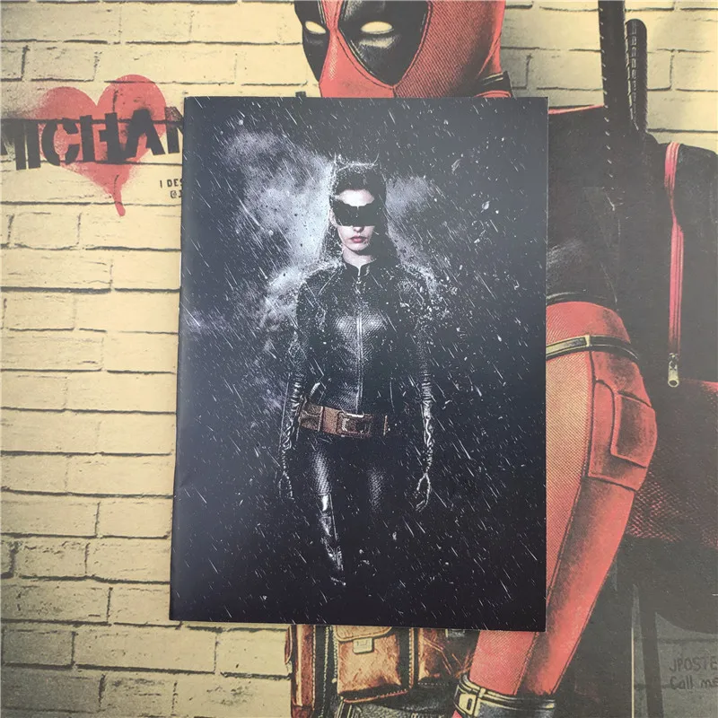 Темный рыцарь Бэтмен тетрадь Joker Catwoman Heros блокнот для записей ежедневный