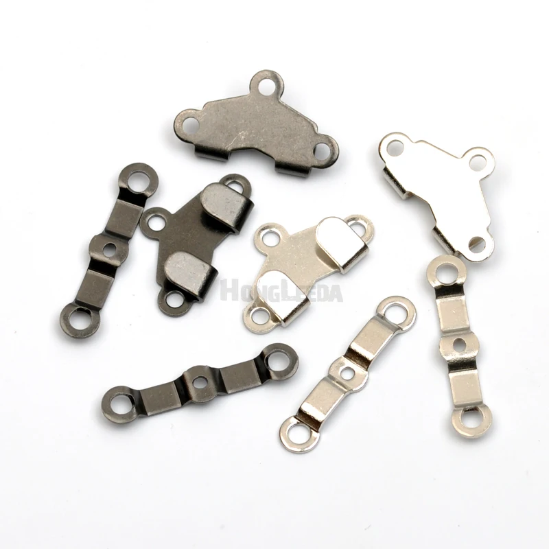 

100sets/lot DIY trousers pants skirts hooks 8019# metal brass hook eye silver, black for bras underwear free shipping HE-012