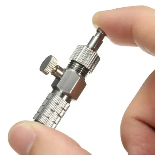 

5pcs/bag X 1/8" Airbrush Quick Disconnect Release Adapter+Air Adjustment Coupler Connector