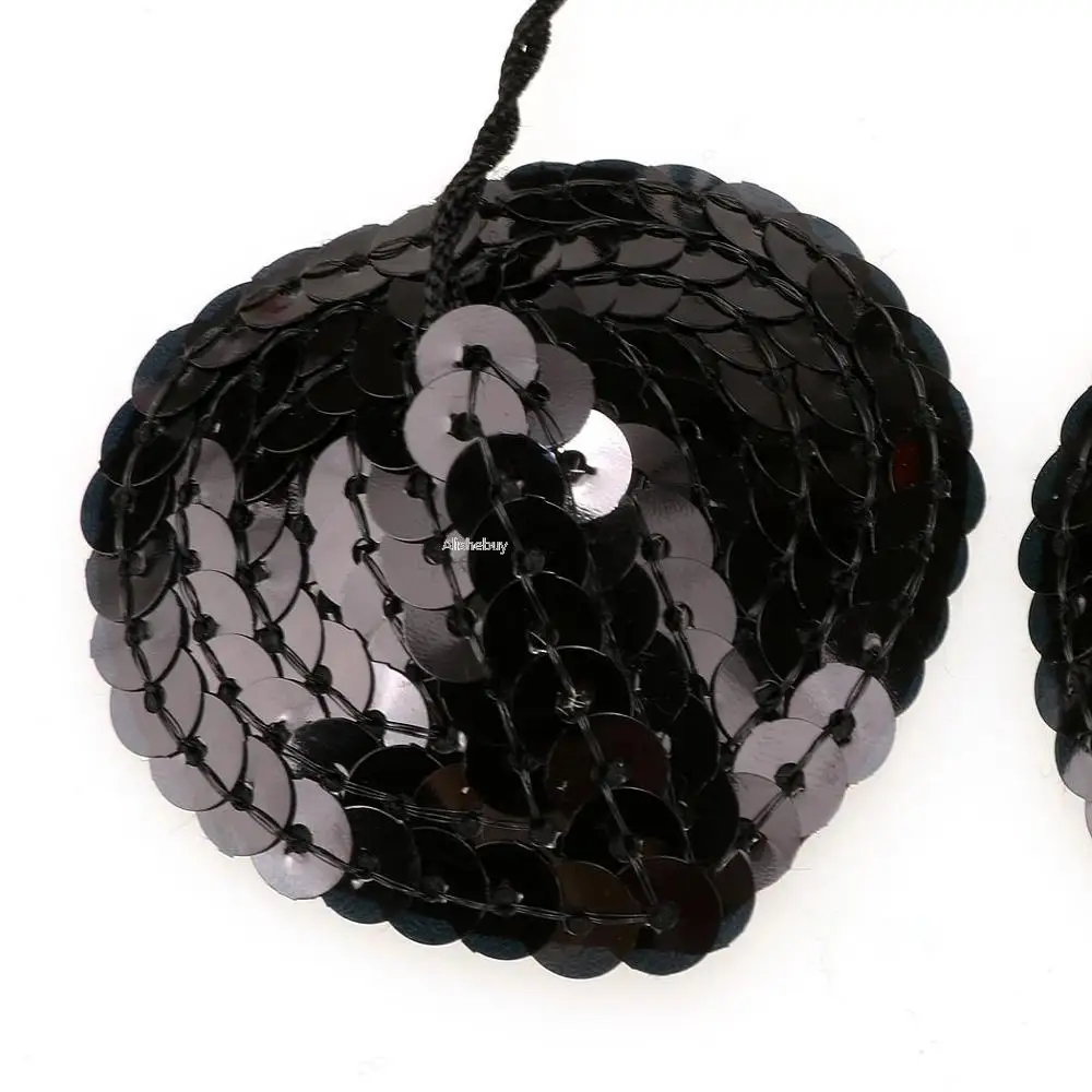 1 пара кружевных женских сексуальных самоклеющихся блесток с кисточками