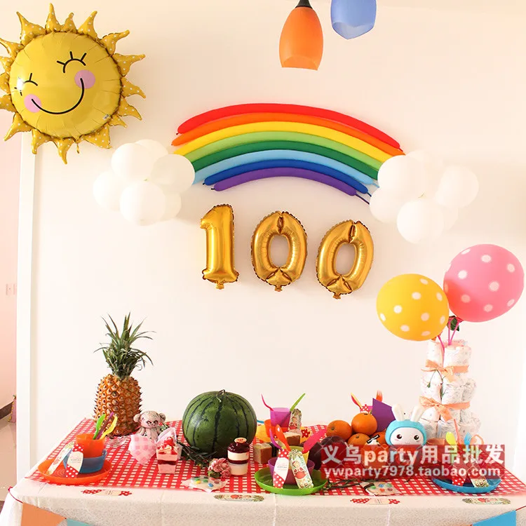 Радужные воздушные шары волшебные День рождения Свадьба Любовь Святого