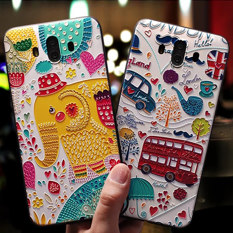 YonLinTan 3d чехол для HuaWei Mate 10 mate10 Оригинальный Роскошный телефона милый etui|case for