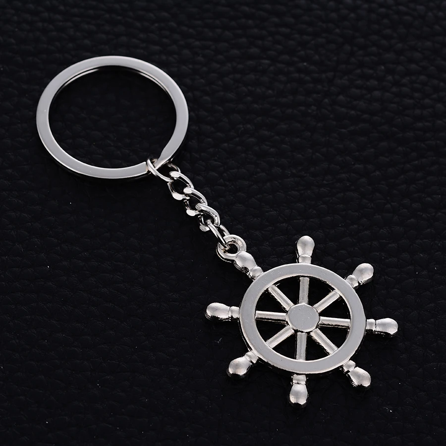10 шт. креативный индивидуальный брелок для ключей металлический кольцо держатель очаровательный