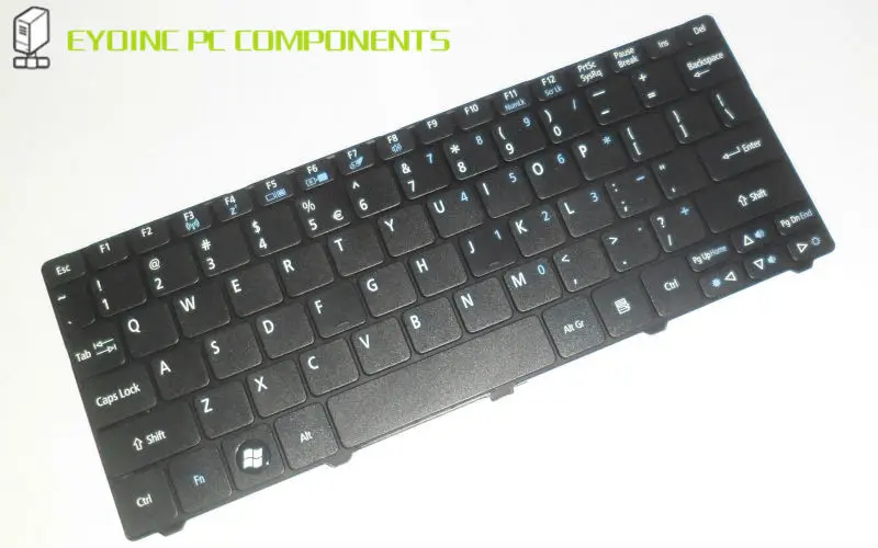 

Клавиатура, с раскладкой США, черная, для Acer eMachines 355, eM355