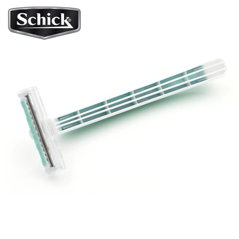 Набор бритвенных станков SCHICK Exacta 2 одноразовые для мужчин витамин Е 10 шт|mens razor
