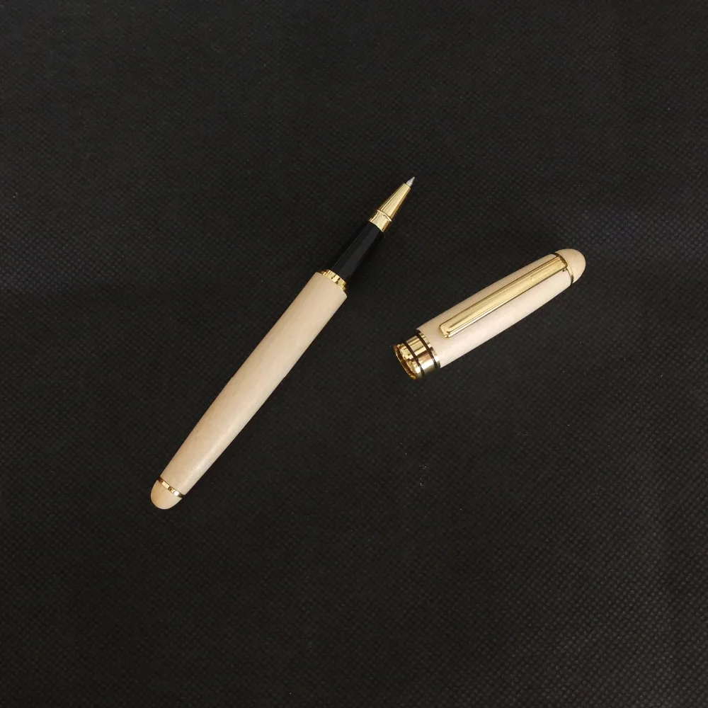 Деревянная шариковая ручка Banboo stylo pennen boligrafos kugel11.ber canetas penna kalem ручки для письма
