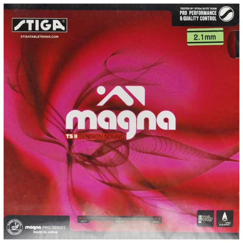 Оригинальная ракетка Stiga Magna TS Tension II для настольного тенниса пинг-понга резиновая