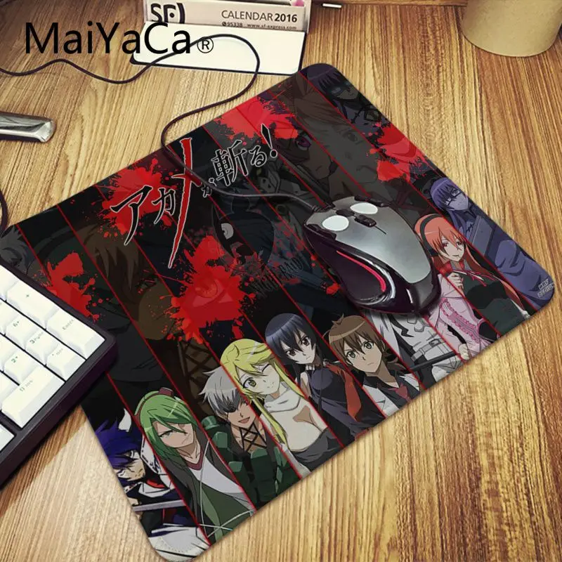Lock Edge 20x25cm MaiYaCa Лидер продаж Akame Ga kill аниме геймер игровые коврики коврик для мыши большой толстый удобный водонепроницаемый игровой резиновый коврик для мыши - Цвет: Lock Edge 20x25cm