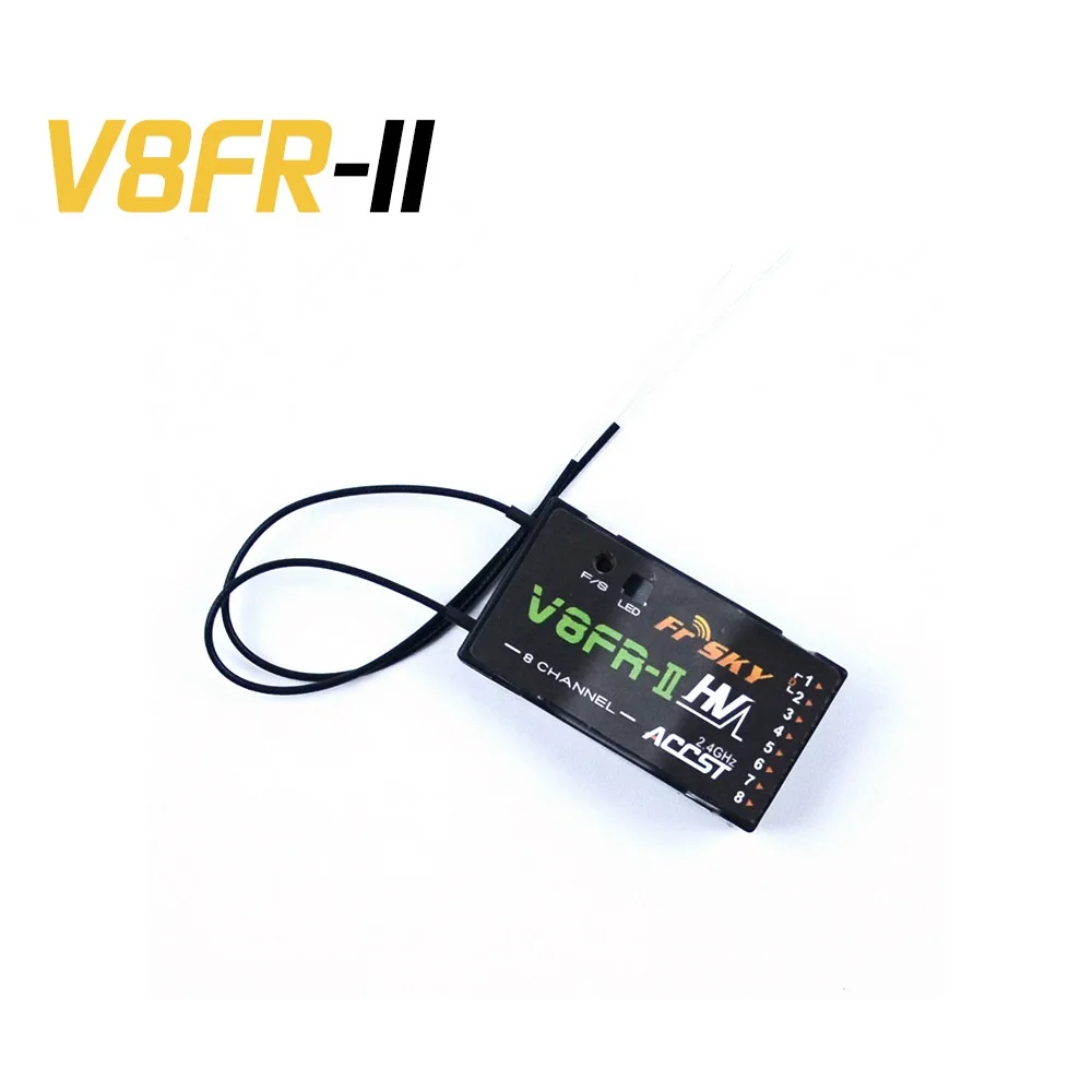 FrSky V8FR II приемник 2 4 ГГц 8CH совместим с V8 и D режимом|Детали аксессуары| |