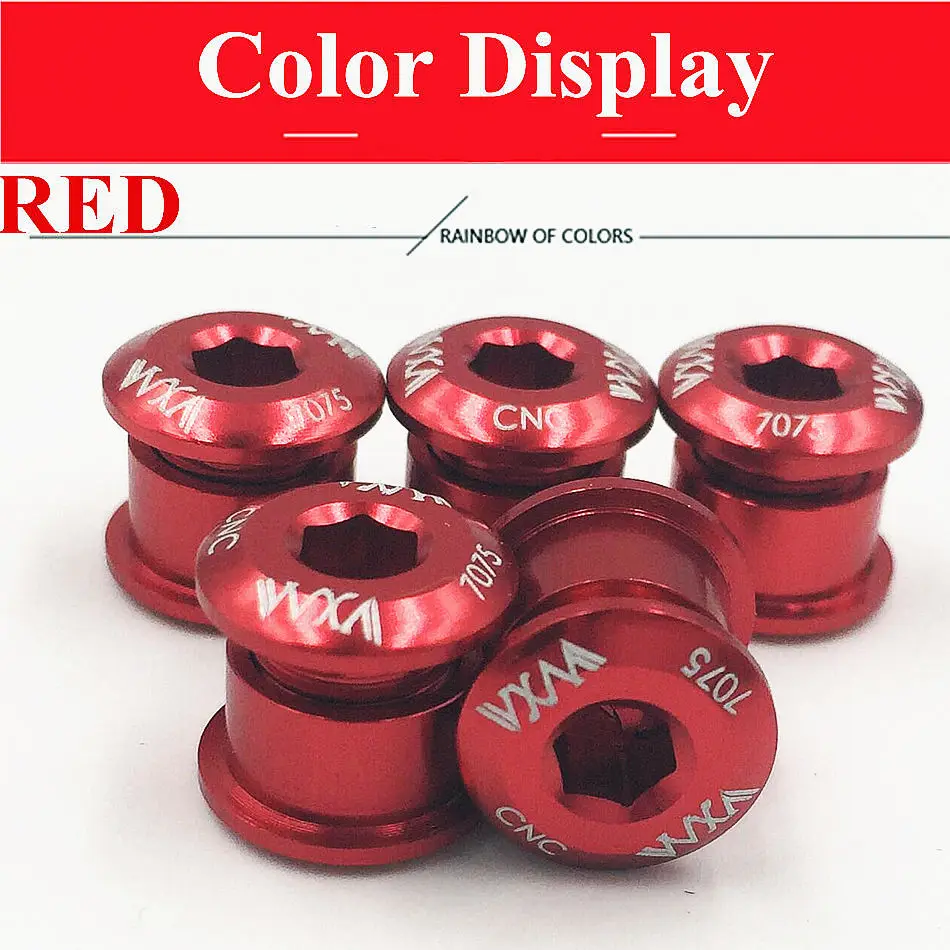 5 шт. болты и гайки VXM для велосипедной цепи|chainring bolts|chainwheel boltscrankset chainring bolts |