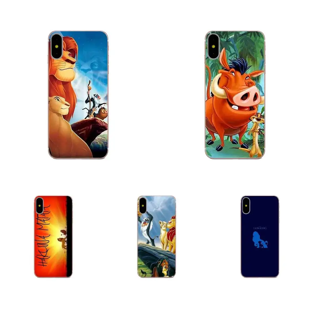 Comic The Lion King Hakuna Matata для LG Nexus 5 5X G2 G3 mini spirit G4 G5 G6 K4 K7 K8 K10 2017 V10 V20 V30 стилус | Мобильные