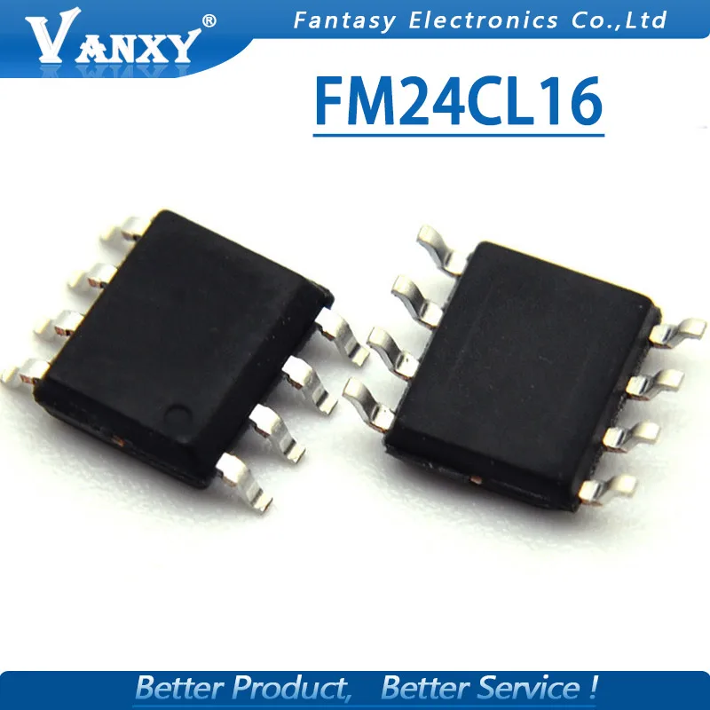 10 шт. FM24CL16 G SOP 8 24CL16 16Kb FRAM Se rial 3V память|Интегральные схемы| |