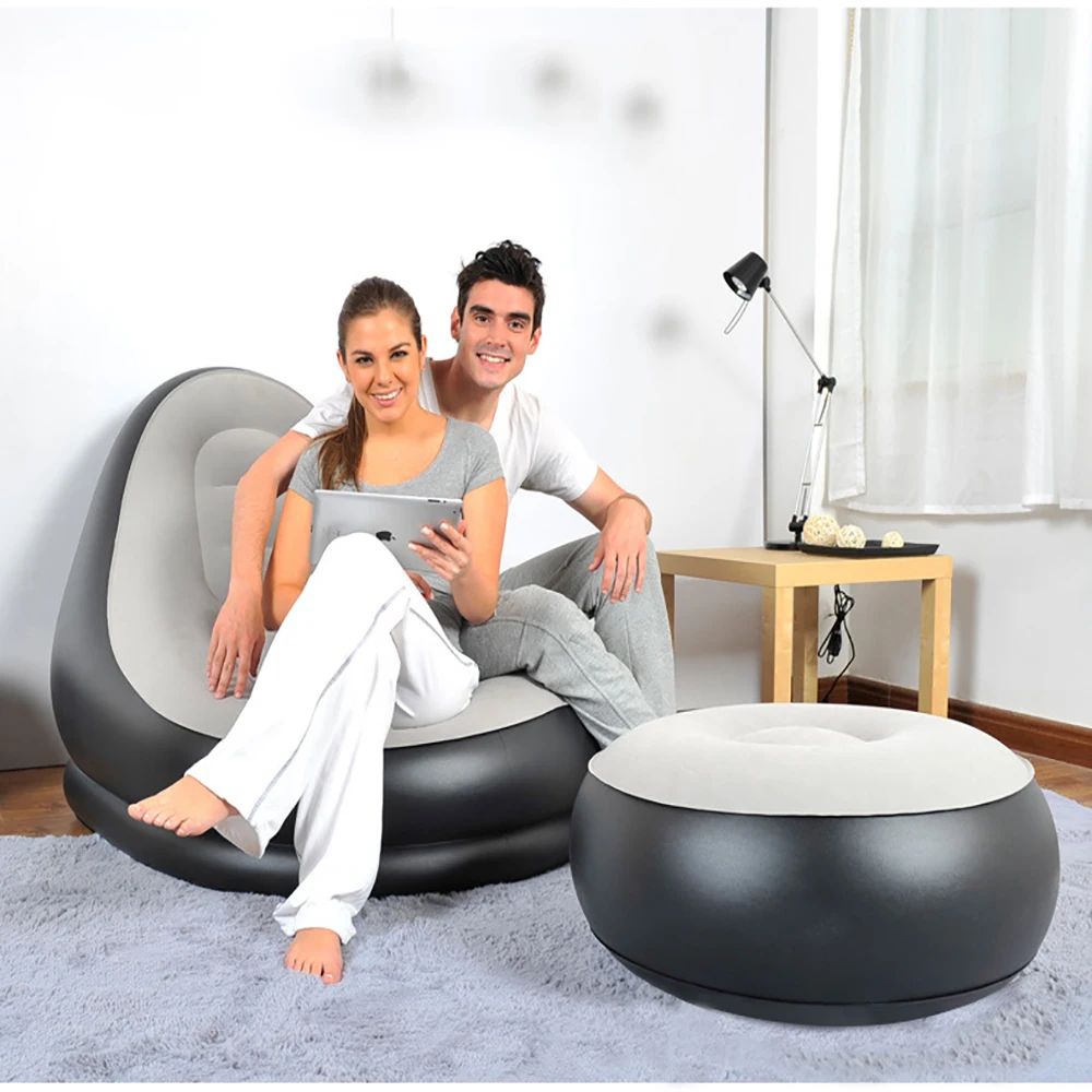 2 шт. надувной диван Воздушный насос Новый надувные со стулом для aduts Высокое