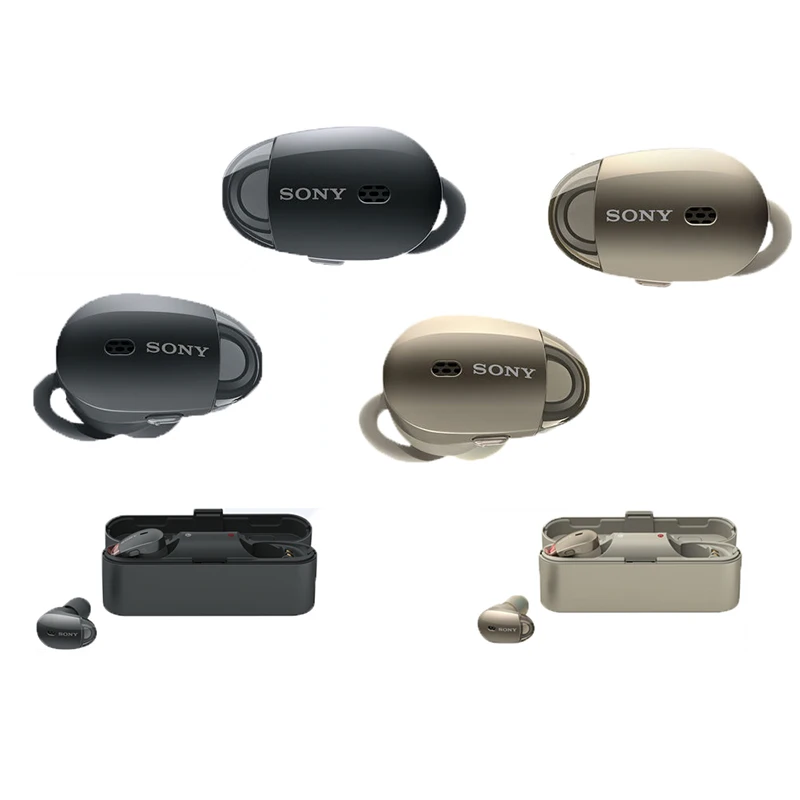 SONY WF 1000X беспроводные Bluetooth наушники с шумоподавлением стерео музыка Спорт аудио