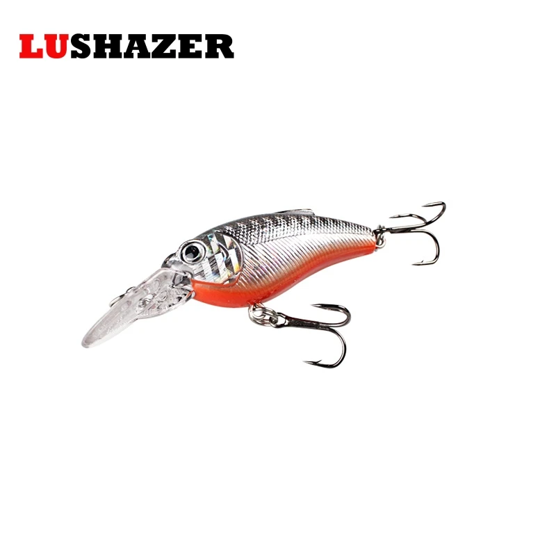 LUSHAZER гольян приманка кренкбейт рыболовные приманки жесткая наживка 10 г 75 мм