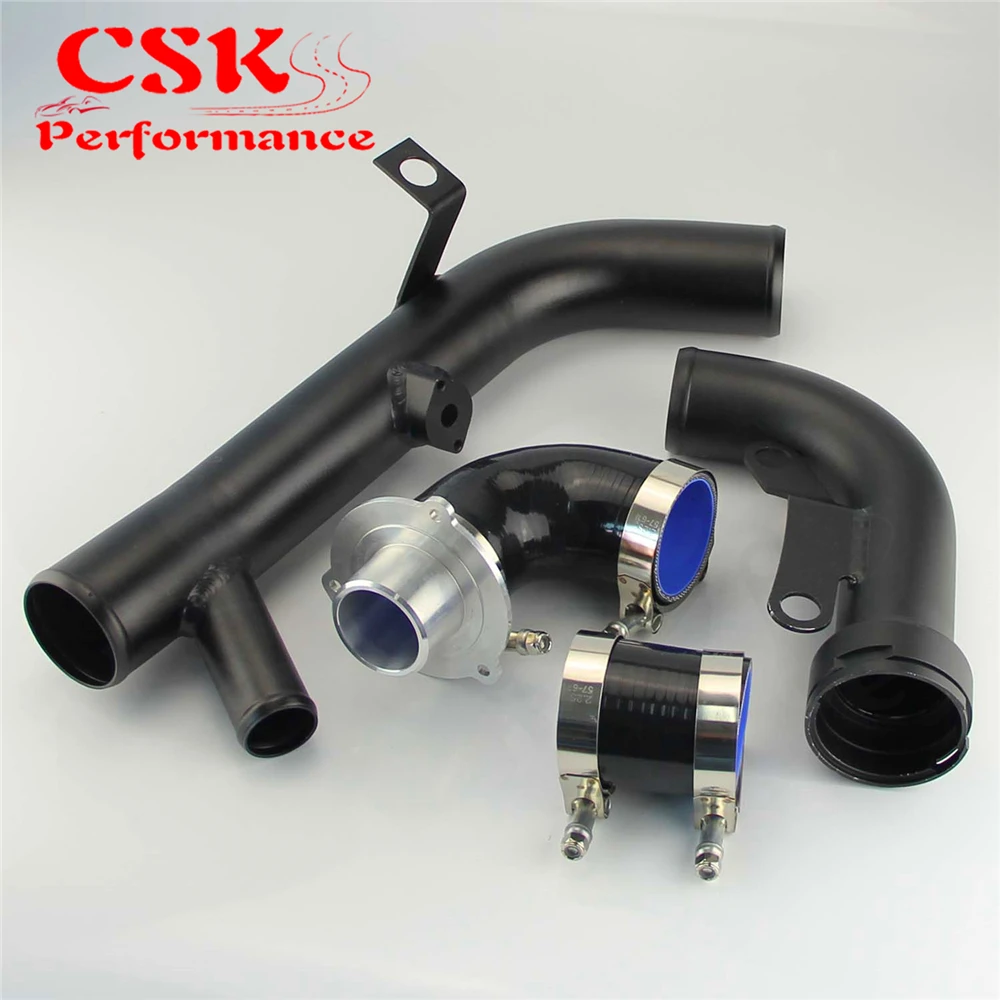Turbo Discharge Pipe /Conversion Fits For VW R20 Golf /Scirocco R/2006 AUDI TTS FSI BLACK / RED /BLUE |