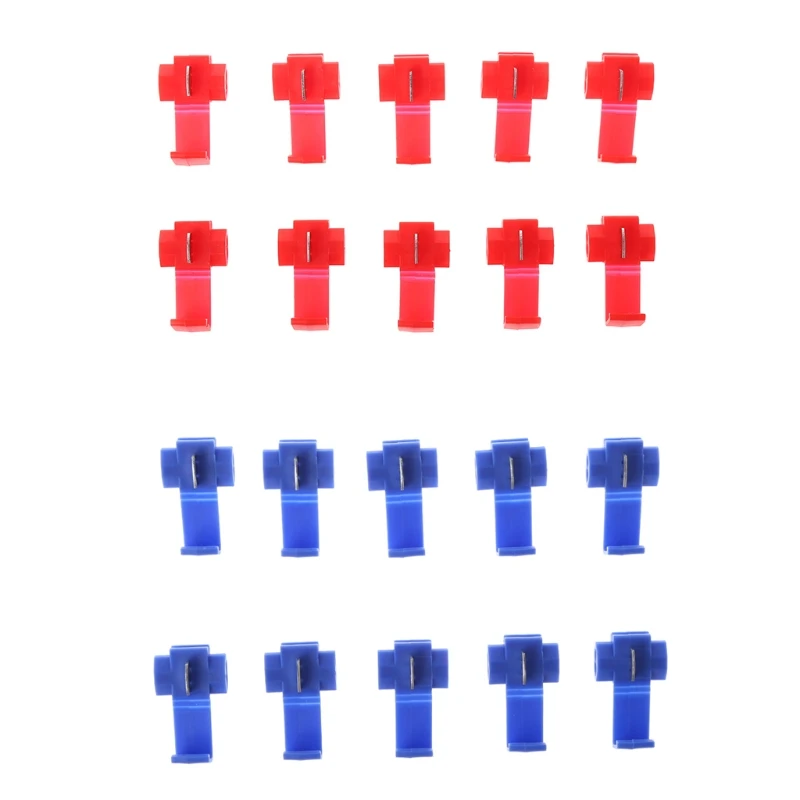 10 шт. Т-образные клеммы для автомобильного кабеля | Автомобили и мотоциклы