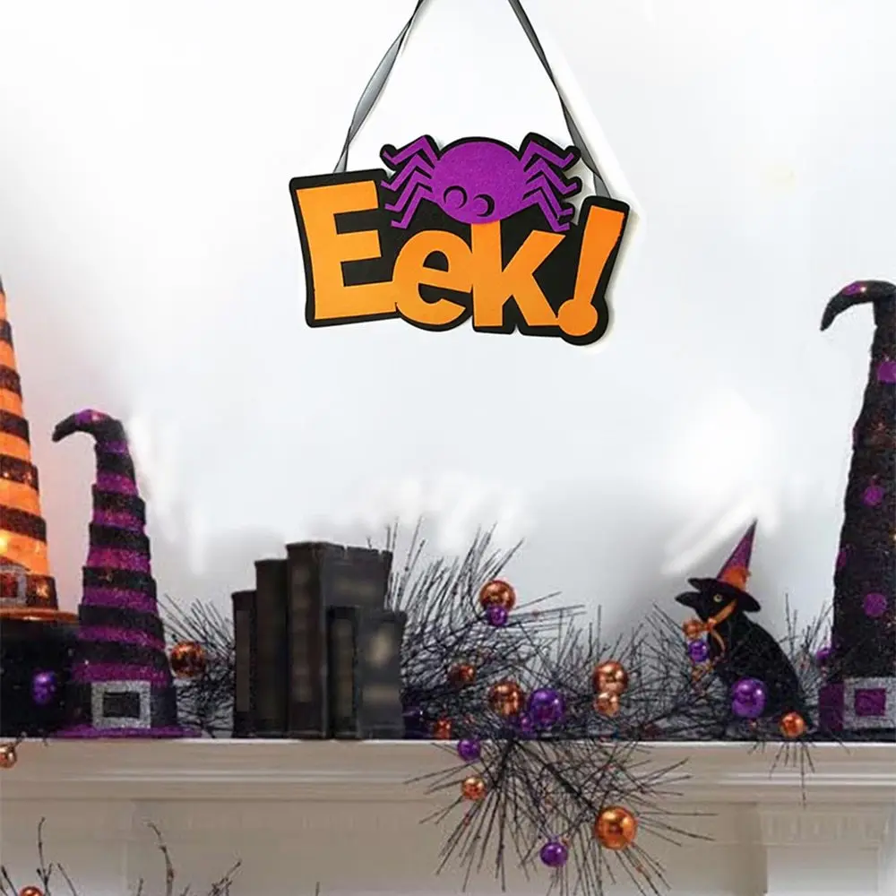 Украшение для Хэллоуина дома улицы оформление окон и дверей вечеринки настенный