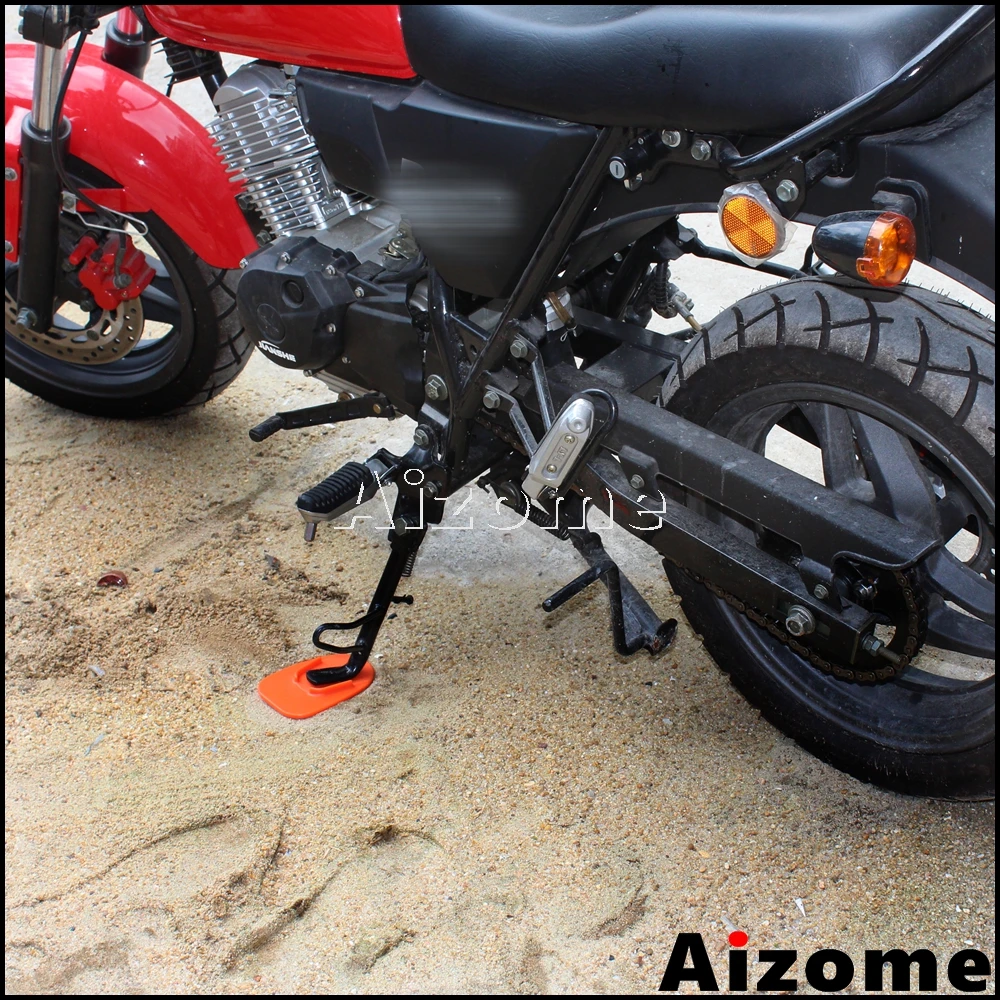 1x Подставка базовая пластина подставка для мотоцикла Harley Honda Yamaha Suzuki Kawasaki Triumph