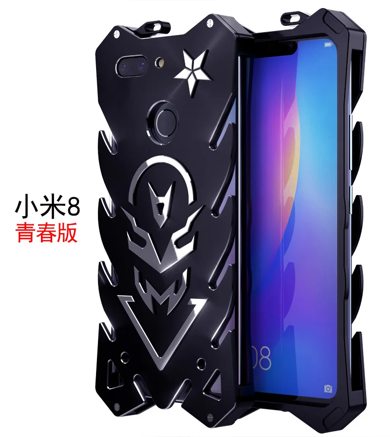 Чехол для Xiaomi 8 Lite металлический прочный из авиационного алюминия Mi Lite|Бамперы| |