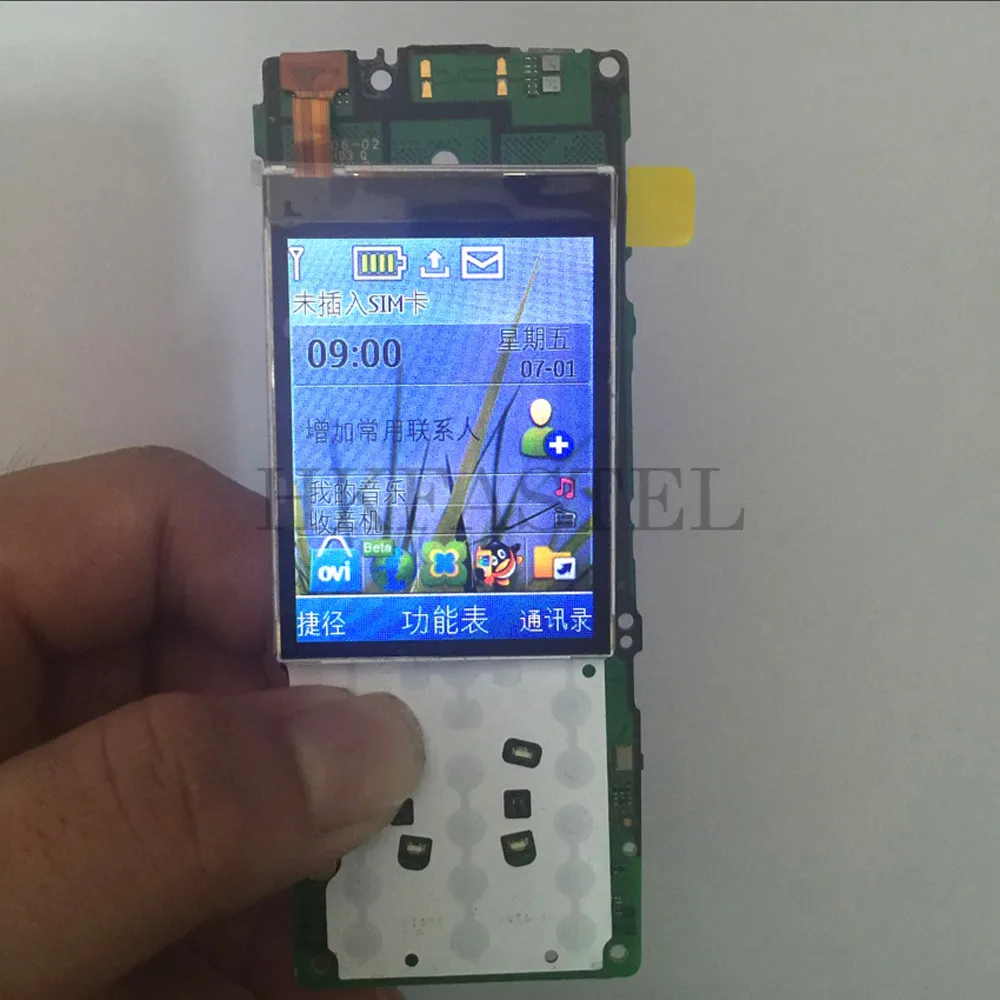 Hkfatel фирменный ЖК-дисплей для Nokia X2 X2-00 X3 X3-00 C5 C5-00 ЖК-экран дигитайзер дисплей+ Бесплатные инструменты