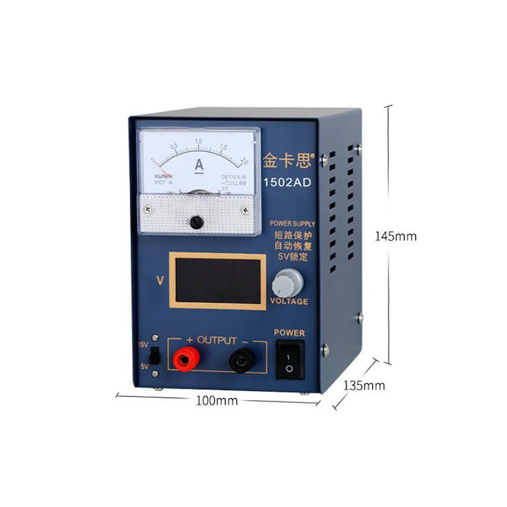 15 в 2 А телефон Компактный регулируемый тестер для станции источника питания