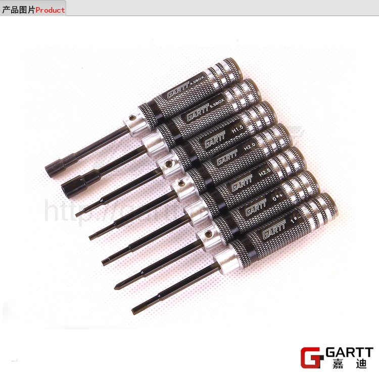 GARTT 7 шт. Сталь инструмент Набор шестигранных отвёрток и шестигранные розетки &